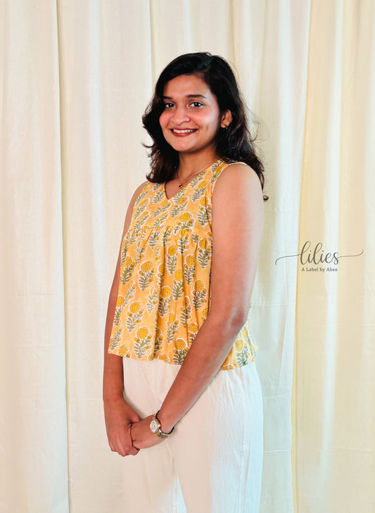 Sunshine Bloom Top