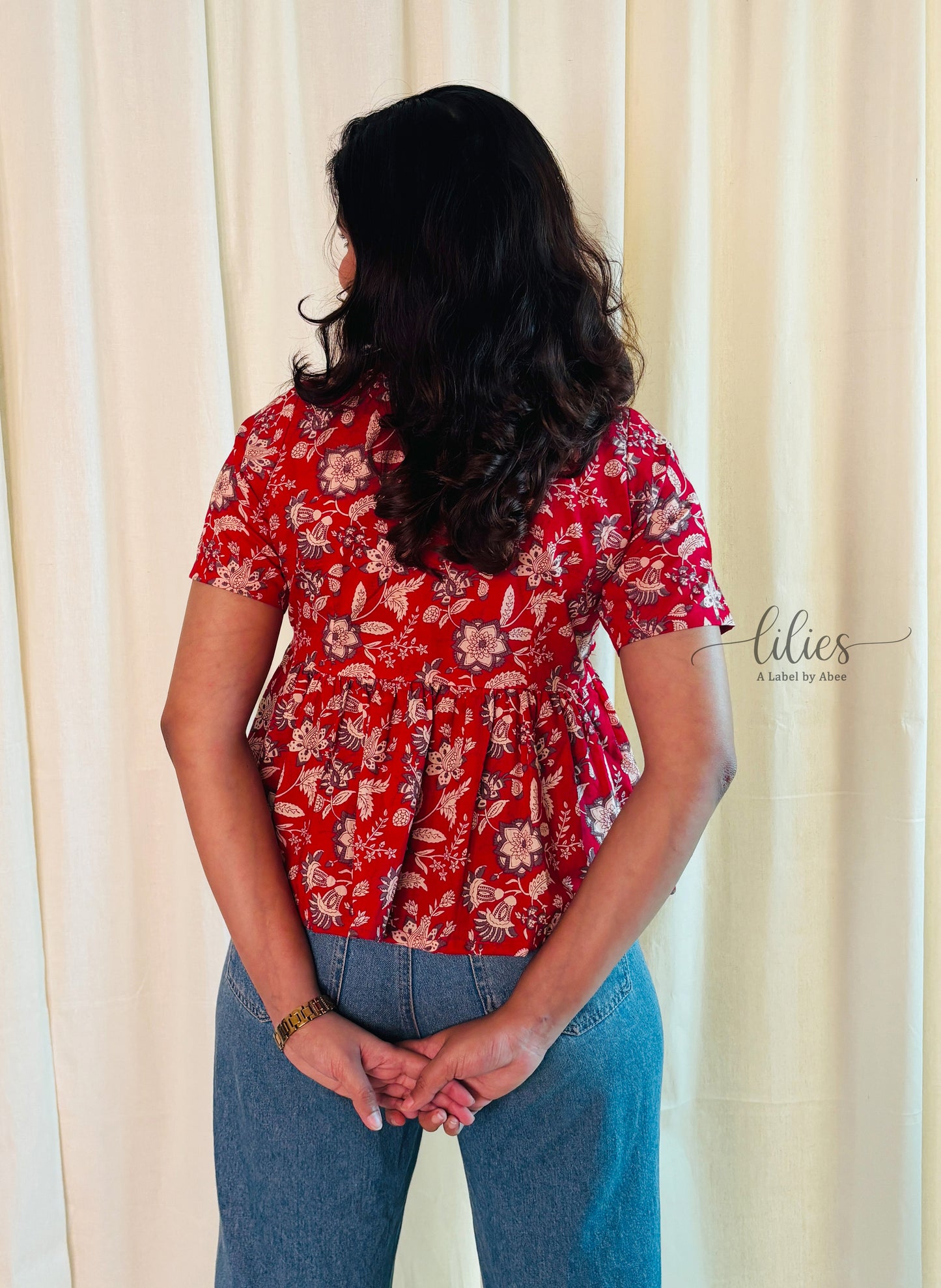 Scarlet Garden Top