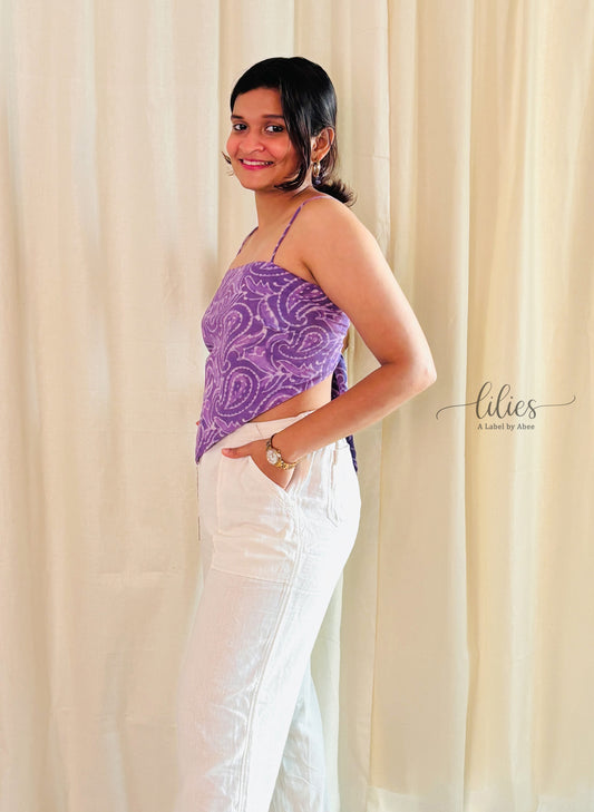 Paisley Charm – Bandana Top