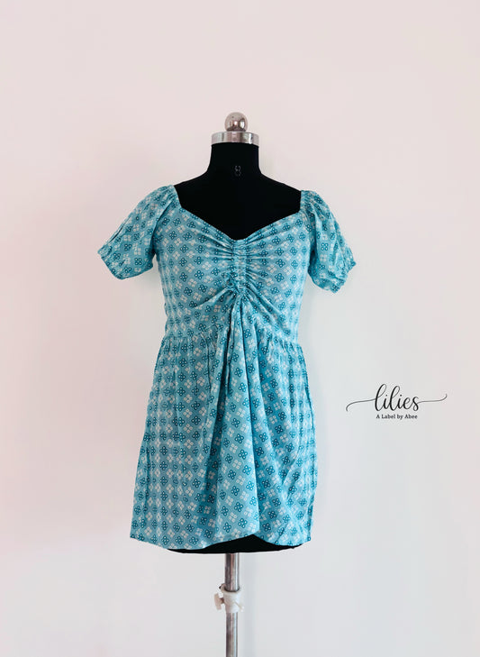 Drawstring Tunic Top