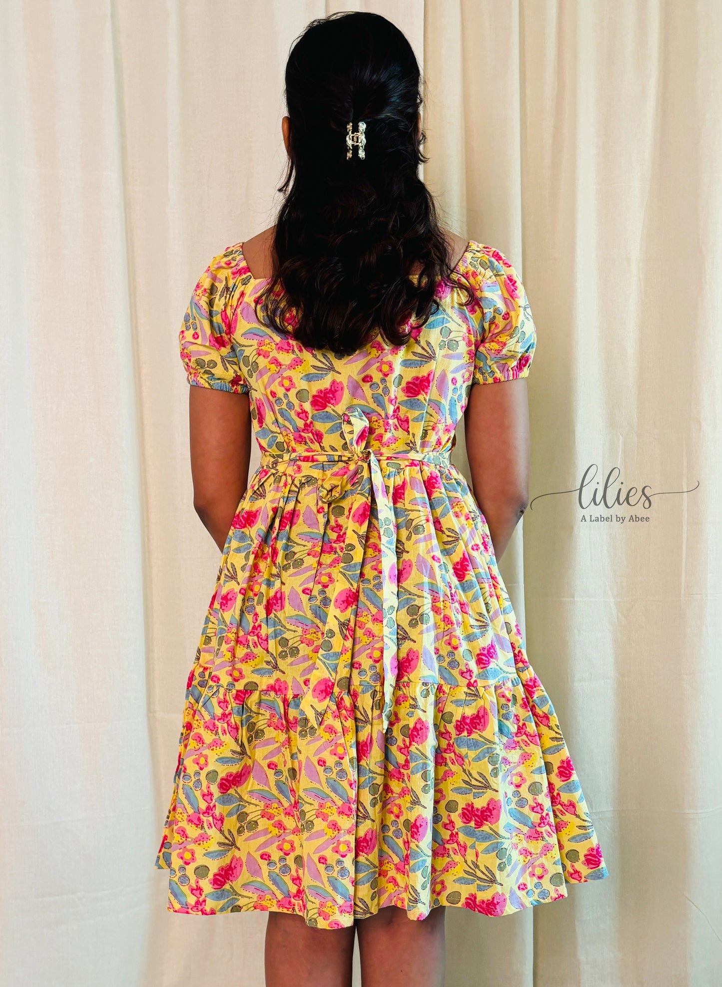 Flirt in Florals - Yellow