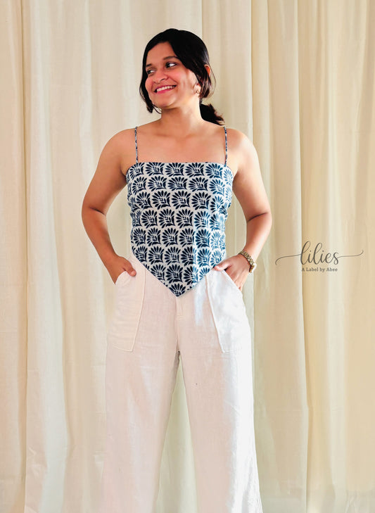 Blue Breeze – Bandana Top