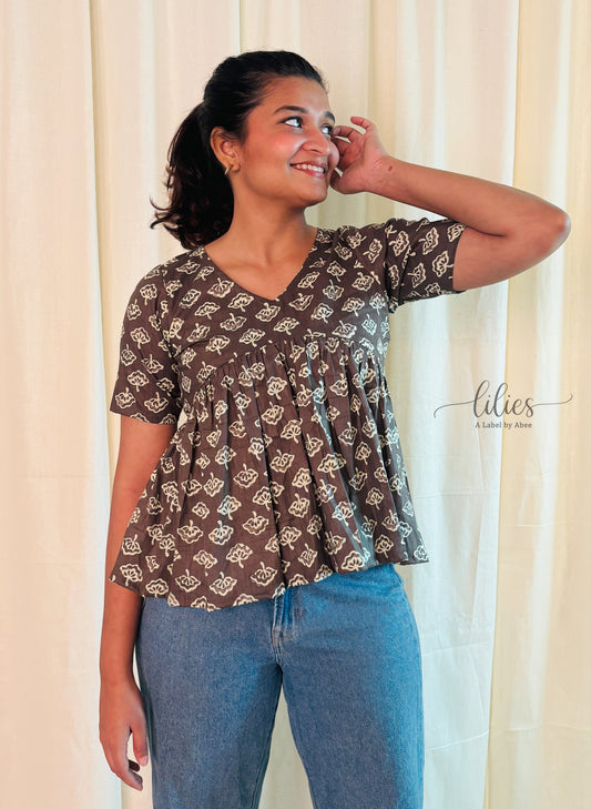Mocha Mist Top