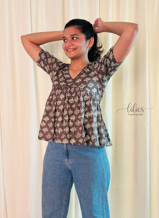 Mocha Mist Top