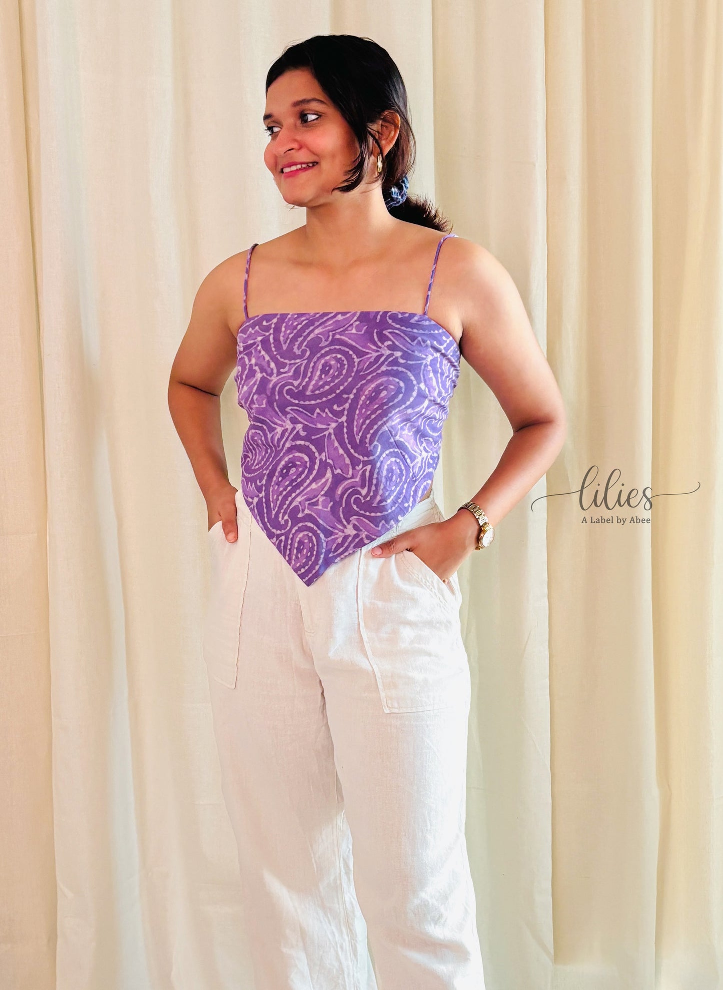 Paisley Charm – Bandana Top