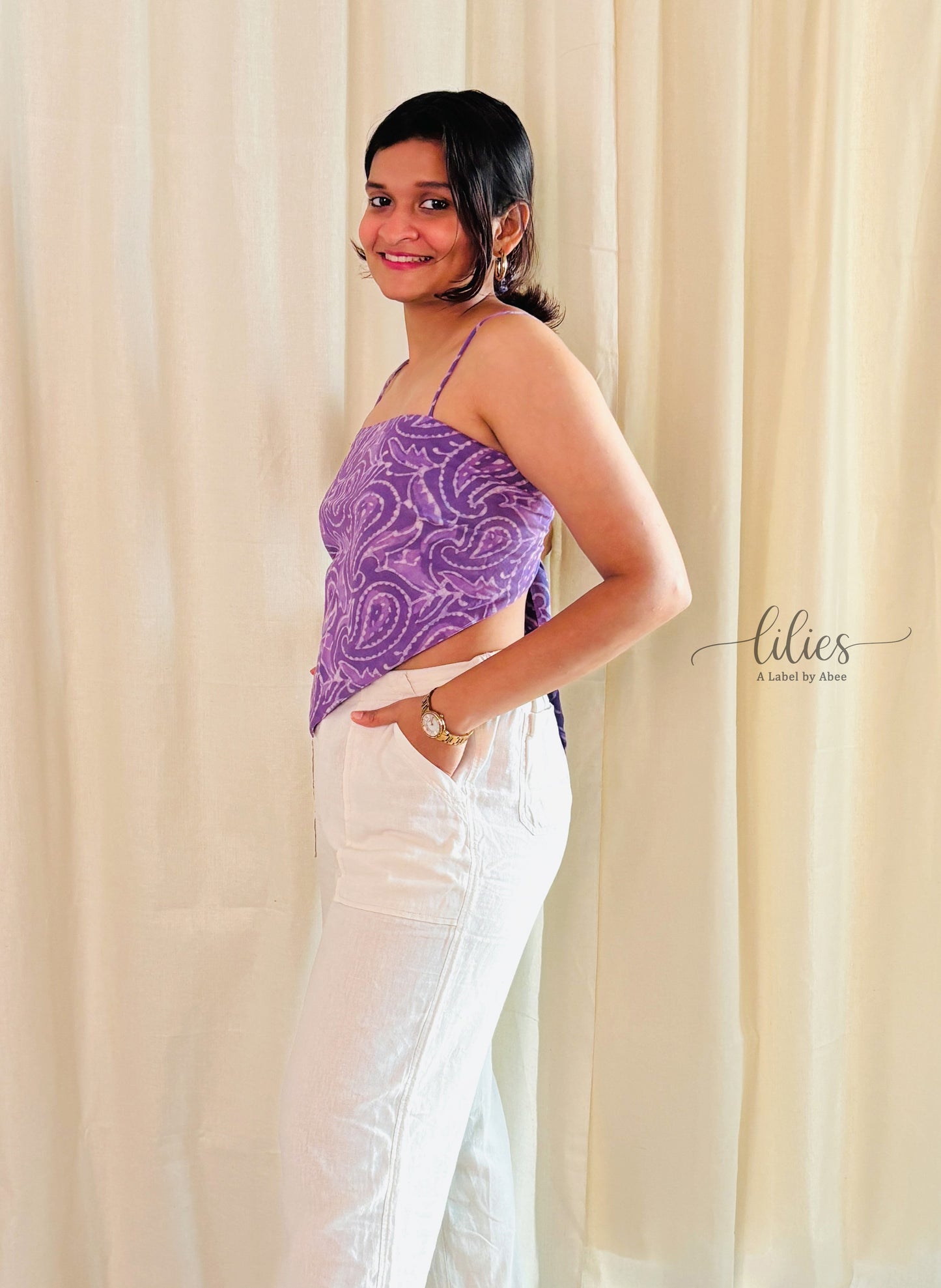 Paisley Charm – Bandana Top