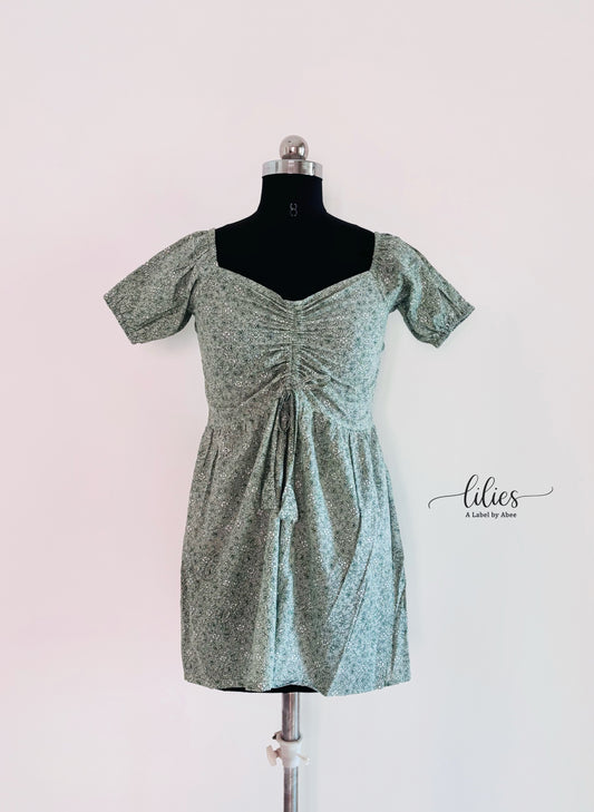 Drawstring Tunic Top