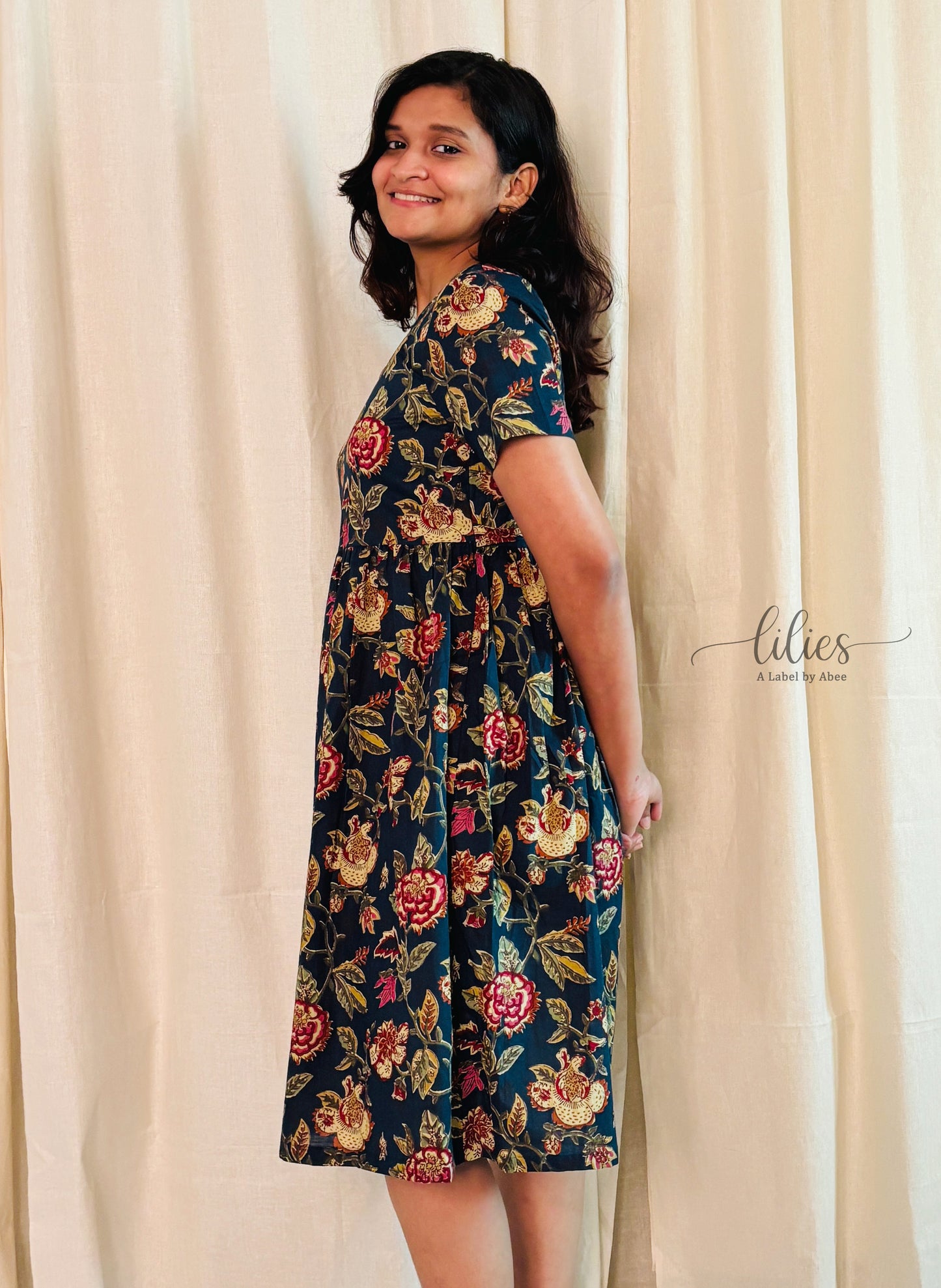 Aranya Maxi Dress - Blue