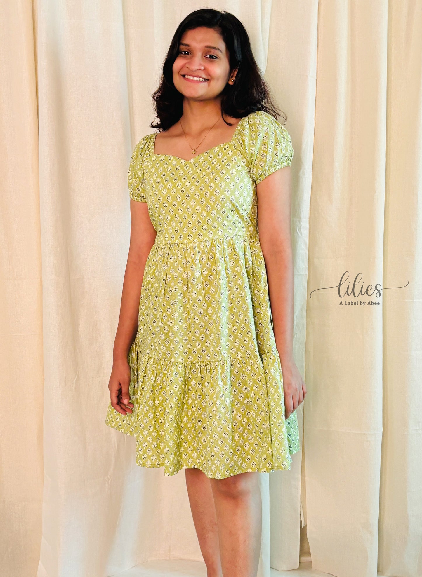 Flirt in Florals - Mint Green