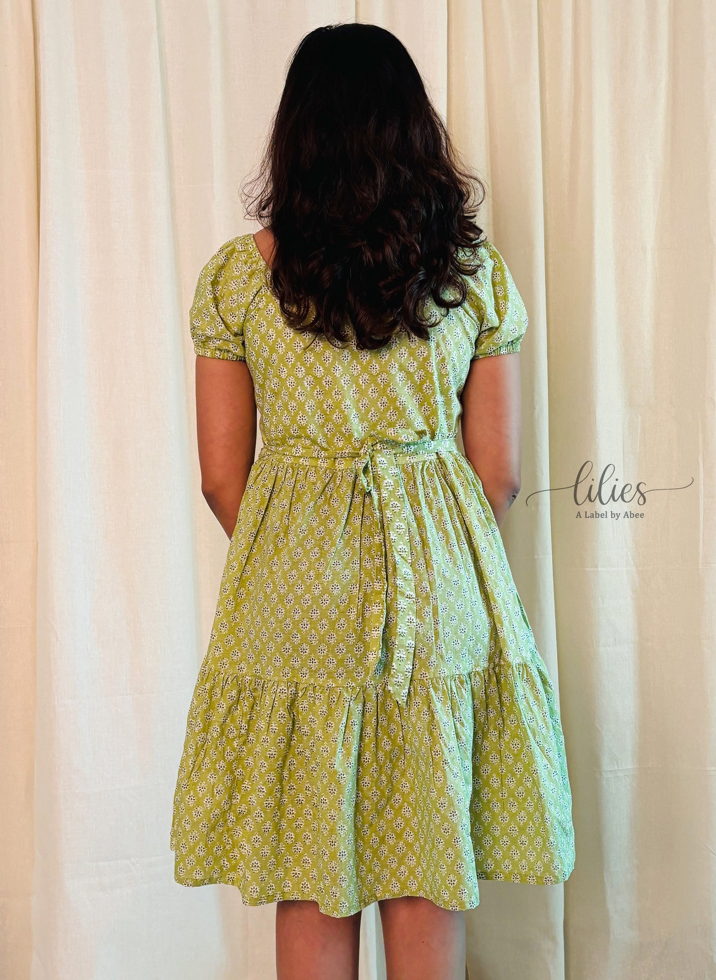 Flirt in Florals - Mint Green