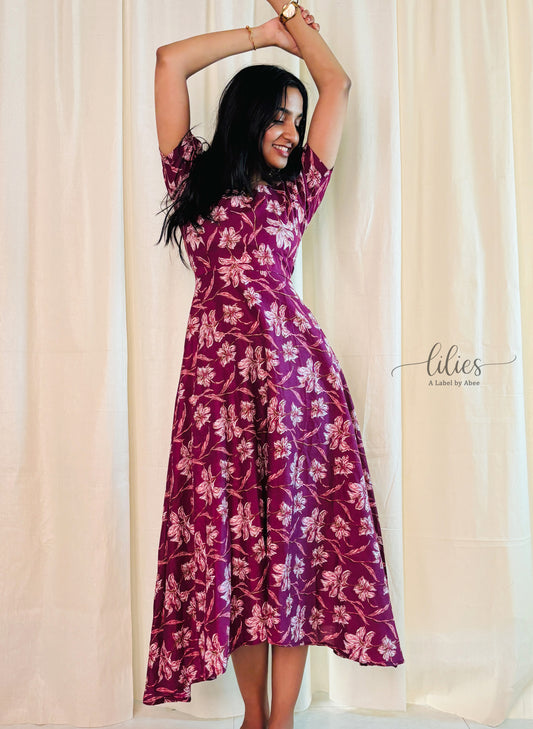Mulberry Muse Maxi Dress