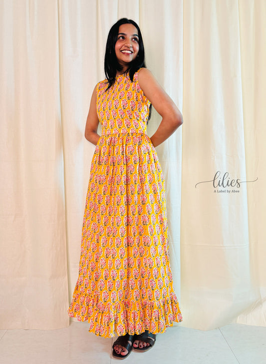 Sunshine Bloom Skirt Top Co-ord