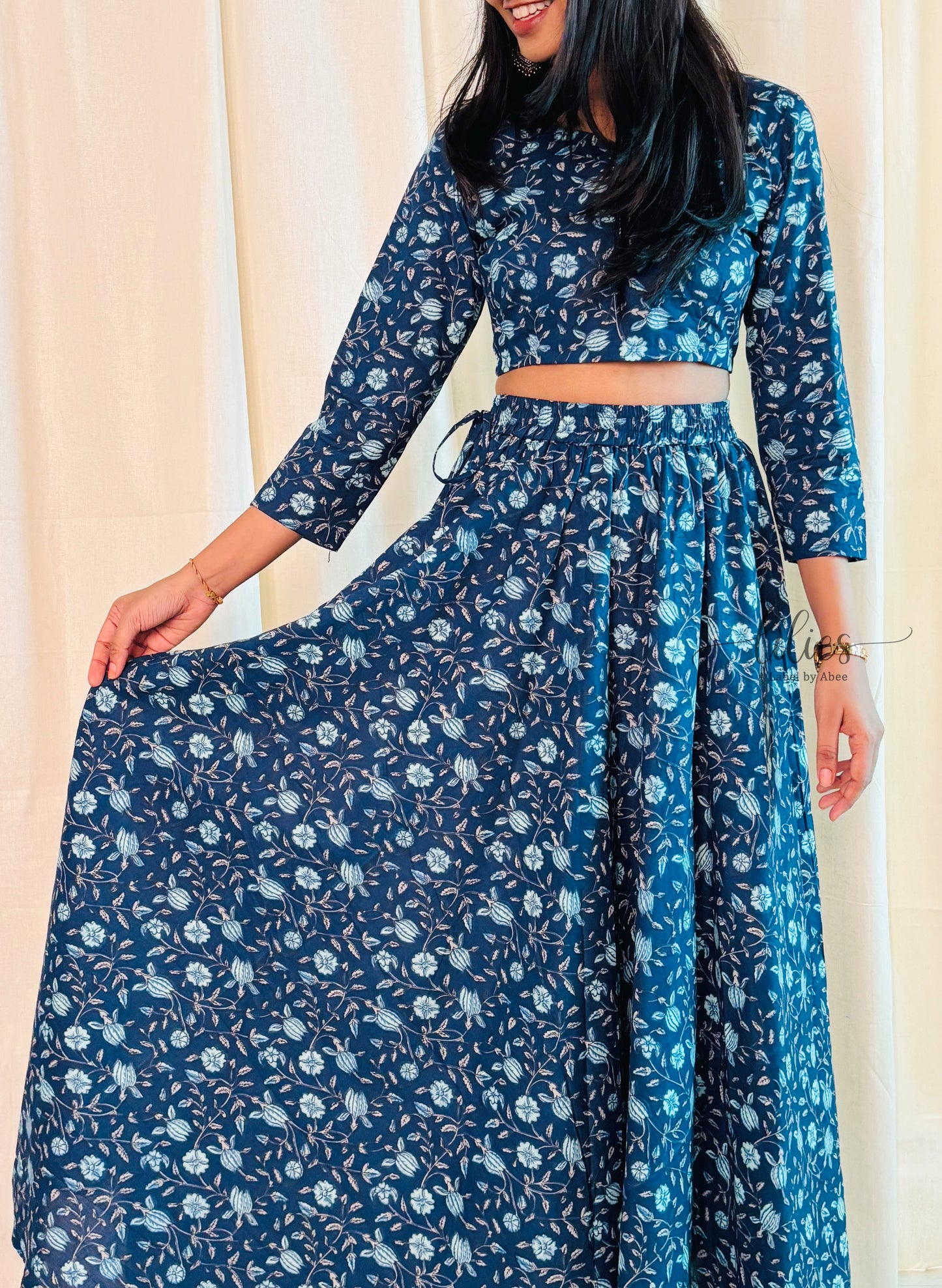 Blueberry Bliss Skirt Top Co-ord