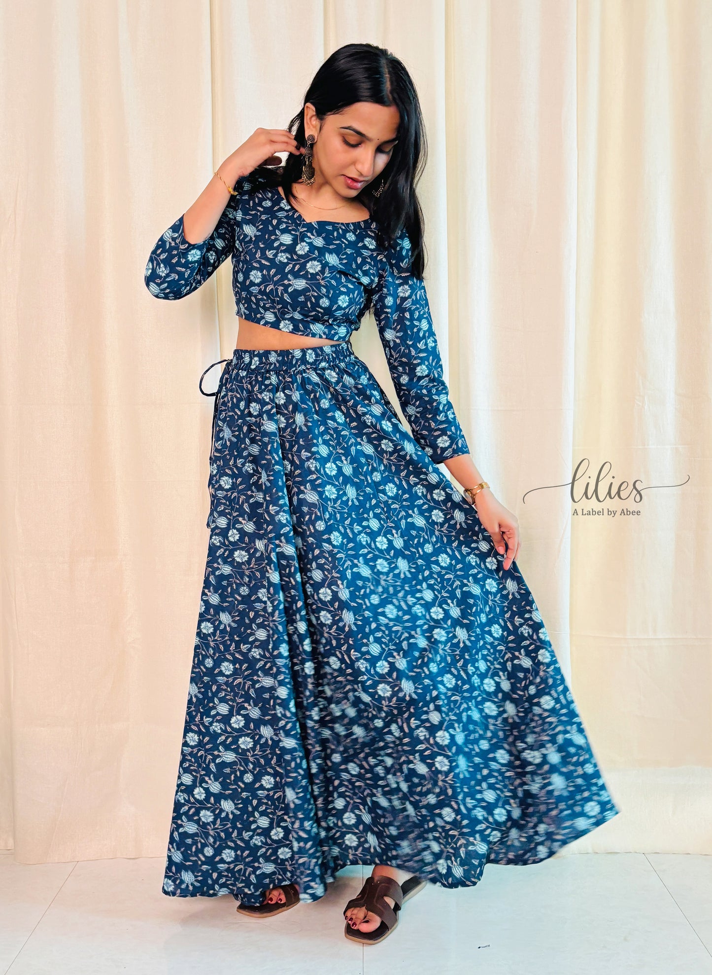 Blueberry Bliss Skirt Top Co-ord